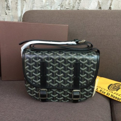 Goyard Belvedere PM Black Leather Bag