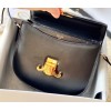 Celine Teen Besace Triomphe black bag