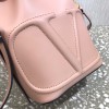 Valentino VLogo Walk Beige Bucket Bag