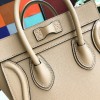 Celine nano luggage tan 20cm bag
