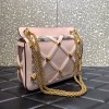 VALENTINO Garavani Stud pink nylon bag