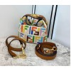 Fendi FF mini hobo multicolor bag