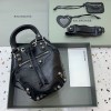 Balenciaga black medium bucket
