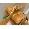 Bottega Veneta Candy Padded Cassette Brown Leather Bag