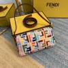 Fendi coloful shoulder baguette bag