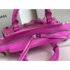 Balenciaga hot pink cagole XS handle bag