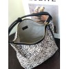 Loewe Cubi Small Anagram white leather bag