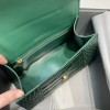 BALENCIAGA HOURGLASS SMALL TOP HANDLE BAG Green