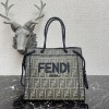 Fendi Roma Tote Bag Green FF