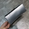 Balenciaga mini hourglass silver 19cm