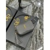 YSL Lou Mini Grey Bag