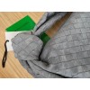 Bottega Veneta Large Ladies Jodie Hobo Grey Suede Bag