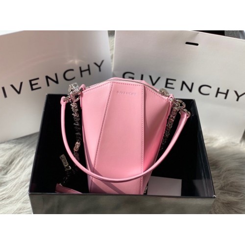 Givenchy Mini Antigona Vertical Bag in Pink