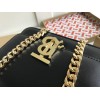 BURBERRY Small Leather TB Shoulder Bag