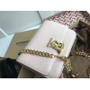 BURBERRY Small Leather TB Shoulder Bag Pink