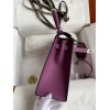 Hermes Epsom Kelly Purple 25cm