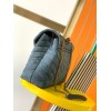 YSL Loulou Bag Y-Quilted blue suede large bag