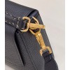 FENDI Baguette large black leather bag
