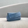 Jacquemus Le Messenger blue shoulder bag