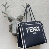 Fendi Roma Tote Bag Blue