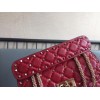 Valentino Garavani Rockstud Spike Red Bag