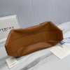 GIVENCHY Medium Antigona Lock Soft Brown Leather Bag