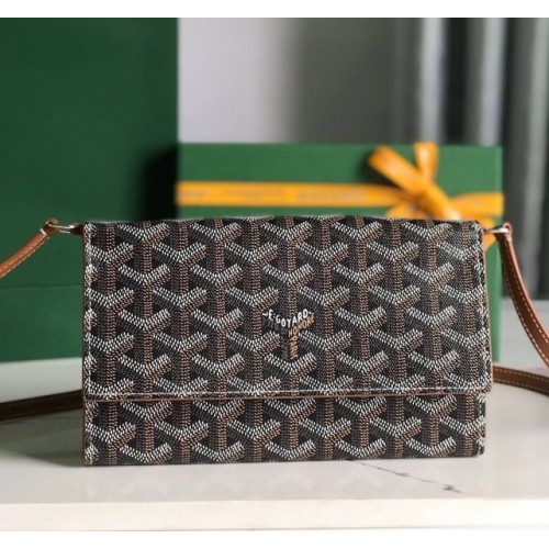 Goyard Varenne Monogram Canvas Brown Wallet