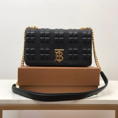 Burberry quilted Lola black crossbody bag