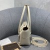 Bottega Veneta Arco Mini White Leather Tote Bag