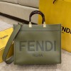 Fendi Sunshine Medium Green Tote Bag