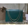 Bvlgari Serpenti Forever Calf Leather Flap Cover Shoulder Bag 35362