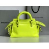 Balenciaga neon cagole XS handle bag