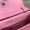 Balenciaga Downtown pink shoulder bag