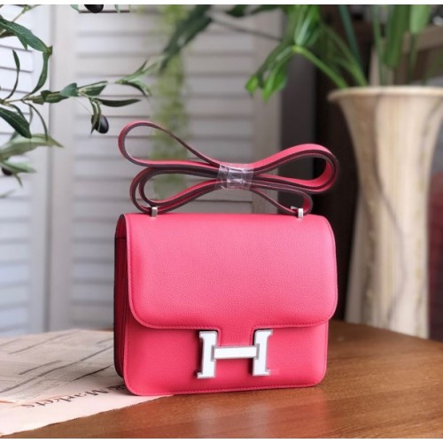 Hermes Constance Pink 19cm