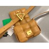 Bottega Veneta Candy Padded Cassette Brown Leather Bag