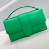 Jacquemus Le Grand Bambino Green Leather