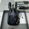 Balenciaga black medium bucket