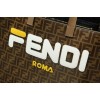 2019 Fendi FF shopping bag brown