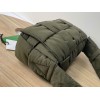 Bottega Veneta Cassette Intrecciato-nylon green cross bag