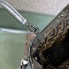 Fendi first silver sequinned leather bag
