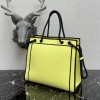 Fendi Roma Tote Bag Yellow