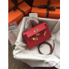 Hermes Kelly Mini Red leather