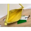 Bottega Veneta Turn Medium Yellow Intrecciato Leather Bag