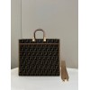 Fendi Brown Sunshine Large Shopper Bag