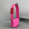 JACQUEMUS Le Carinu pink leather shoulder bag