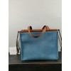 Loewe Cushion Tote Anagram jacquard and calfskin small bag