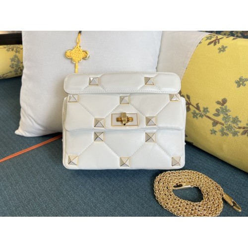 VALENTINO Garavani Stud White bag