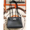 Hermes Kelly Danse Black 22cm