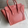 Celine Luggage Micro Orange Bag 27cm