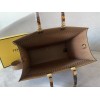 Fendi tote sunshine brown medium bag